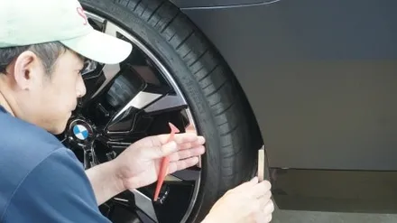 \'BMW 5시리즈\' 차량 전체 무광 PPF 시공 완료 !