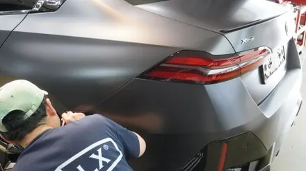 \'BMW 5시리즈\' 차량 전체 무광 PPF 시공 완료 !