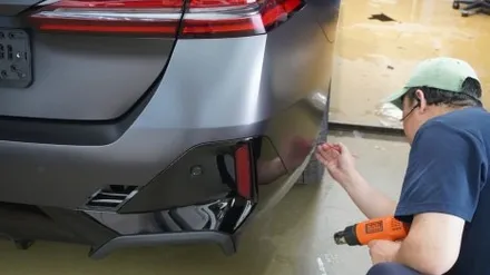 \'BMW 5시리즈\' 차량 전체 무광 PPF 시공 완료 !
