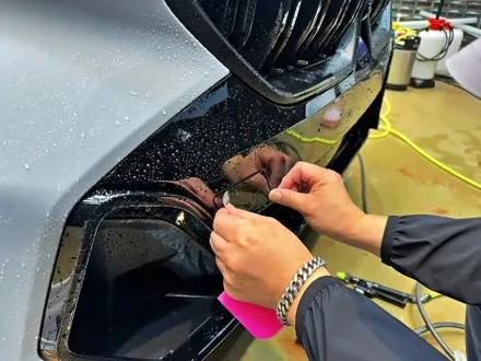 bmw x6 전체 무광 PPF로 고급스러움을 높이기 !