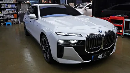 BMW 7시리즈 틴팅 마감이 들떠서 재시공을 고민중이시라면!
