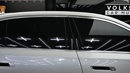 BMW 7시리즈 틴팅 마감이 들떠서 재시공을 고민중이시라면!