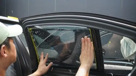 \'BMW 5시리즈\' 차량 전체 무광 PPF 시공 완료 !