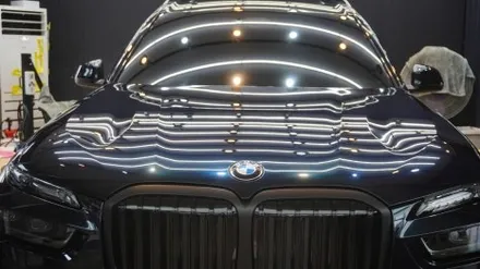 \'BMW X7\' 차량 전체 컬러 PPF & 썬팅 & 크롬죽이기 & 앞, 뒤 그릴 교체 시공