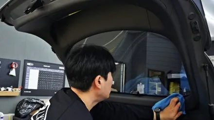 현대 아이오닉 틴팅 찍힘이 고민이시라면 ?!