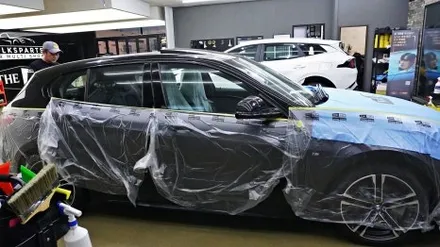 인천 썬팅 추천 BMW 1시리즈 120i 전체 제니스로 신차패키지 시공