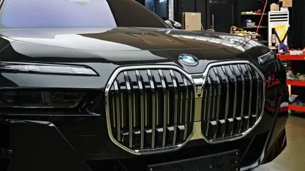 BMW 7시리즈 740i 투톤랩핑 듀오톤으로 세련미를 UP!