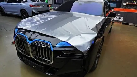 BMW 7시리즈 740i 투톤랩핑 듀오톤으로 세련미를 UP!