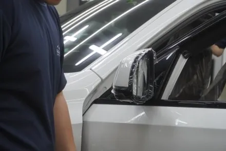 역시 신차는 LX 썬팅이 갑 of 갑!? bmw x6 xDrive40i M Spt 미네랄 화이트 차량 LX로 멋진 드라이빙! by The Lx 인천 청라 원창점