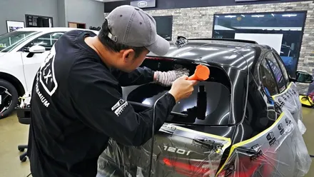 인천 썬팅 추천 BMW 1시리즈 120i 전체 제니스로 신차패키지 시공