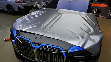 BMW 7시리즈 740i 투톤랩핑 듀오톤으로 세련미를 UP!