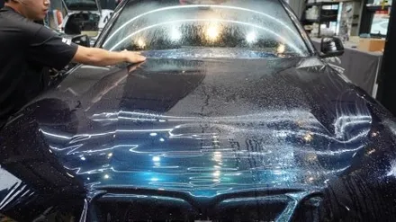 \'BMW X7\' 차량 전체 컬러 PPF & 썬팅 & 크롬죽이기 & 앞, 뒤 그릴 교체 시공