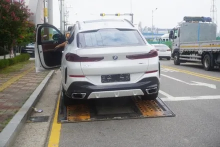 역시 신차는 LX 썬팅이 갑 of 갑!? bmw x6 xDrive40i M Spt 미네랄 화이트 차량 LX로 멋진 드라이빙! by The Lx 인천 청라 원창점