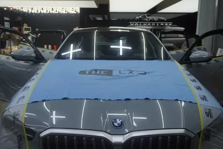 인천썬팅/서구틴팅맛집/신차패키지/BMW 530e(G60)M Spt 브루클린 그레이 메탈릭, 솔라가드프리미엄 퀀텀 28%, 14%, 유리막코팅, 생활보호ppf