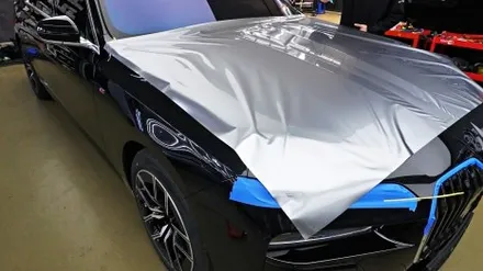 BMW 7시리즈 740i 투톤랩핑 듀오톤으로 세련미를 UP!