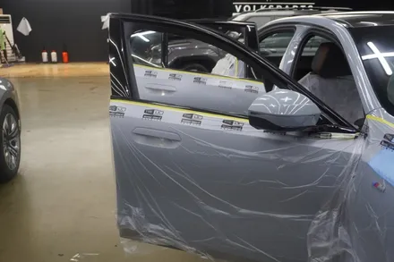 인천썬팅/서구틴팅맛집/신차패키지/BMW 530e(G60)M Spt 브루클린 그레이 메탈릭, 솔라가드프리미엄 퀀텀 28%, 14%, 유리막코팅, 생활보호ppf