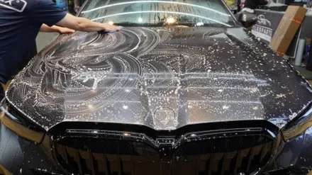 \'BMW 5시리즈\' 차량 전체 무광 PPF 시공 완료 !