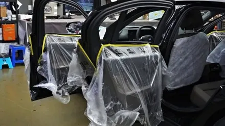 청라썬팅 BMW 5시리즈 520i 신차패키지부터 크롬죽이기, 보조배터리, 블랙박스까지 !