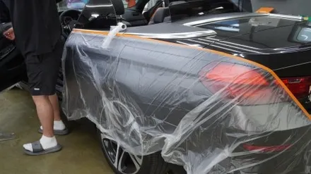 2015 BMW 6시리즈 전면 LX 55%/측후면 LX 25% 썬팅 재작업