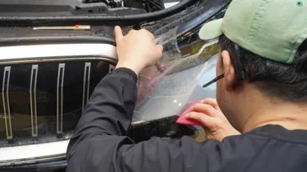 BMW 5시리즈 차량 앞범퍼, 사이드미러, 필러, 실내 - 생활보호 PPF, 썬팅 제니스 ir - 전면 30%, 측후면 15% 시공 완료