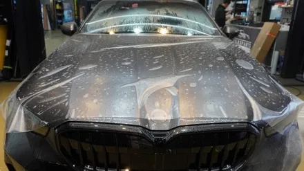 \'BMW 5시리즈\' 차량 전체 무광 PPF 시공 완료 !