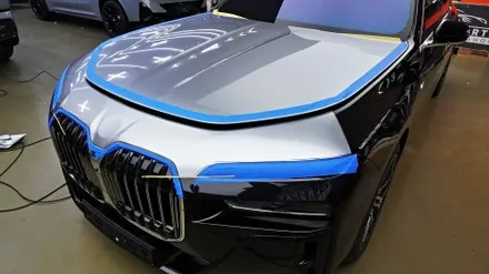 BMW 7시리즈 740i 투톤랩핑 듀오톤으로 세련미를 UP!