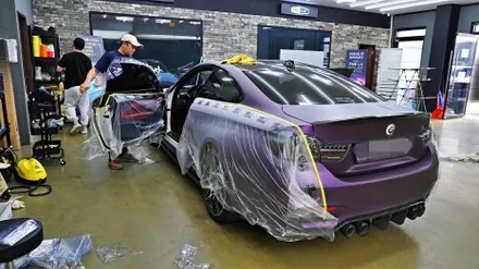 윈도우 틴팅/썬팅 필름 재시공하기~!? 선택 아닌 필수입니다!! feat.bmw M4 by 틴모터스 / 더엘엑스인천청라원창 / 솔라가드프리미엄인천청라원창