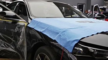 청라썬팅 BMW 5시리즈 520i 신차패키지부터 크롬죽이기, 보조배터리, 블랙박스까지 !