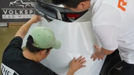 \'테슬라 모델 YL\' 차량 전체 썬팅 보그 필름 & 무광 PPF 시공 완료 ! (시공완료영상도 보구가세요💗)