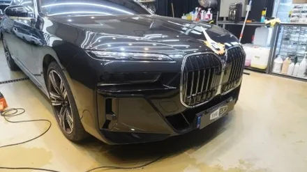 bmw 7 시리즈 프런트패키지 시공 및 언아더패키지 but...... by. 틴모터스/더엘엑스인천청라원창점/솔라가드프리미엄인천청라원창점