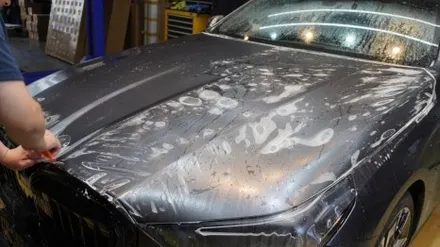 \'BMW 5시리즈\' 차량 전체 무광 PPF 시공 완료 !