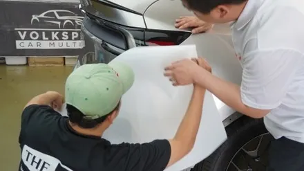 \'테슬라 모델 YL\' 차량 전체 썬팅 보그 필름 & 무광 PPF 시공 완료 ! (시공완료영상도 보구가세요💗)