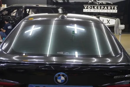 bmw i4 eDrive 40 Gran Coupe M Spt Pro// 인천청라썬팅맛집/ bmw i4 솔라가드프리미엄 퀀텀 전면 19%, 측후면 14%