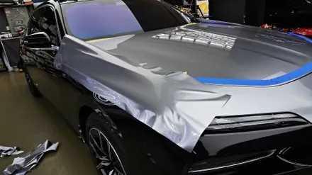 BMW 7시리즈 740i 투톤랩핑 듀오톤으로 세련미를 UP!