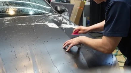 \'BMW 5시리즈\' 차량 전체 무광 PPF 시공 완료 !