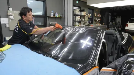 2015 BMW 6시리즈 전면 LX 55%/측후면 LX 25% 썬팅 재작업
