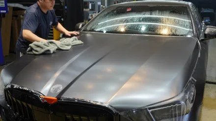 \'BMW 5시리즈\' 차량 전체 무광 PPF 시공 완료 !