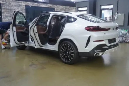 역시 신차는 LX 썬팅이 갑 of 갑!? bmw x6 xDrive40i M Spt 미네랄 화이트 차량 LX로 멋진 드라이빙! by The Lx 인천 청라 원창점