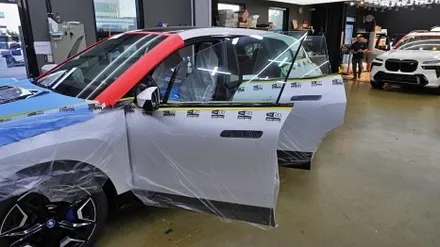 BMW IX 차량 끝판왕LX 틴팅으로 작업해드렸어요~!! by 틴모터스 / 더엘엑스인천청라원창 / 솔라가드프리미엄인천청라원창