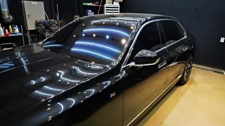 BMW 7시리즈 740i 투톤랩핑 듀오톤으로 세련미를 UP!