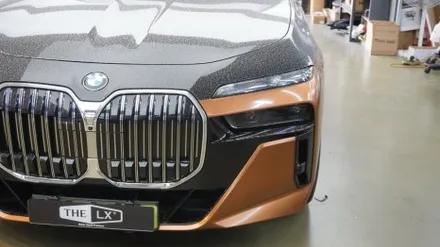 2026 BMW 7시리즈 듀오톤 상단 투톤 랩핑/ 도어 PPF 시공