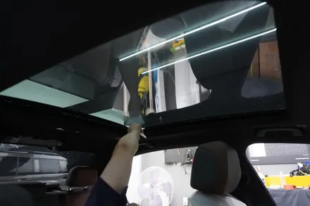 인천썬팅/서구틴팅맛집/신차패키지/BMW 530e(G60)M Spt 브루클린 그레이 메탈릭, 솔라가드프리미엄 퀀텀 28%, 14%, 유리막코팅, 생활보호ppf