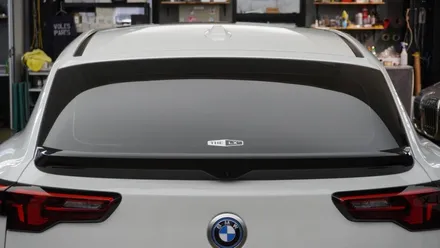 2026 BMW iX2 전면 LX 25% / 측후면 LX 15% / 썬루프 LX 15% 썬팅 시공 완료 !