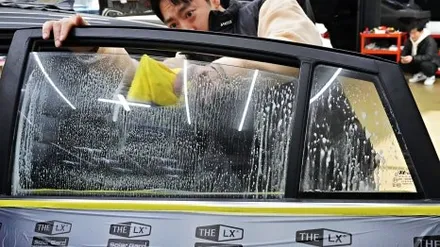현대 아이오닉 틴팅 찍힘이 고민이시라면 ?!