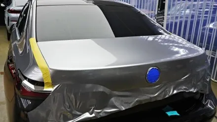 BMW 7시리즈 740i 투톤랩핑 듀오톤으로 세련미를 UP!