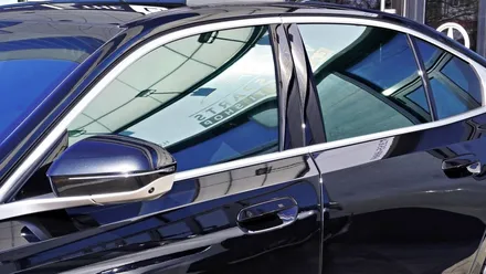 청라썬팅 BMW 5시리즈 520i 신차패키지부터 크롬죽이기, 보조배터리, 블랙박스까지 !