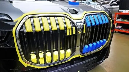 BMW 7시리즈 740i 투톤랩핑 듀오톤으로 세련미를 UP!