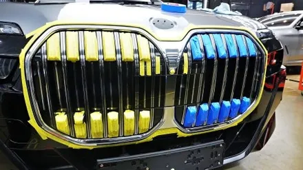 BMW 7시리즈 740i 투톤랩핑 듀오톤으로 세련미를 UP!
