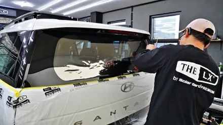 싼타페 mx5 영맨 서비스 필름에서 The LX 보그 필름으로 재시공 처방!!! by 틴모터스 / 더엘엑스인천청라원창 / 솔라가드프리미엄인천청라원창
