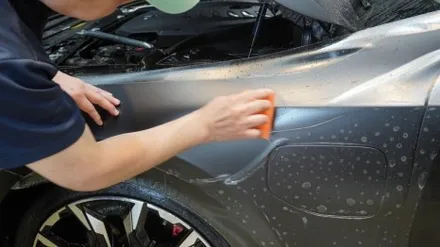 \'BMW 5시리즈\' 차량 전체 무광 PPF 시공 완료 !